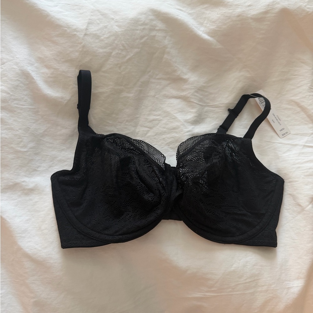 NWT Soma Unlined Perfect Coverage Bra with Stretch Lace